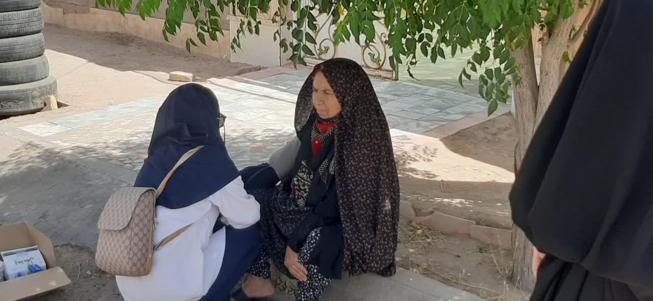 خدمات ارائه شده گروه پرستاری سلامت جامعه در روستای نوده پشنگ