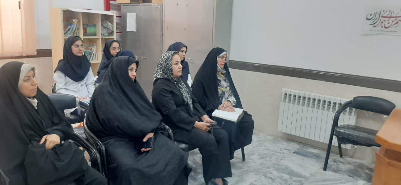 برگزاری کارگاه آموزشی به رابطین بهداشت توسط گروه پرستاری سلامت جامعه