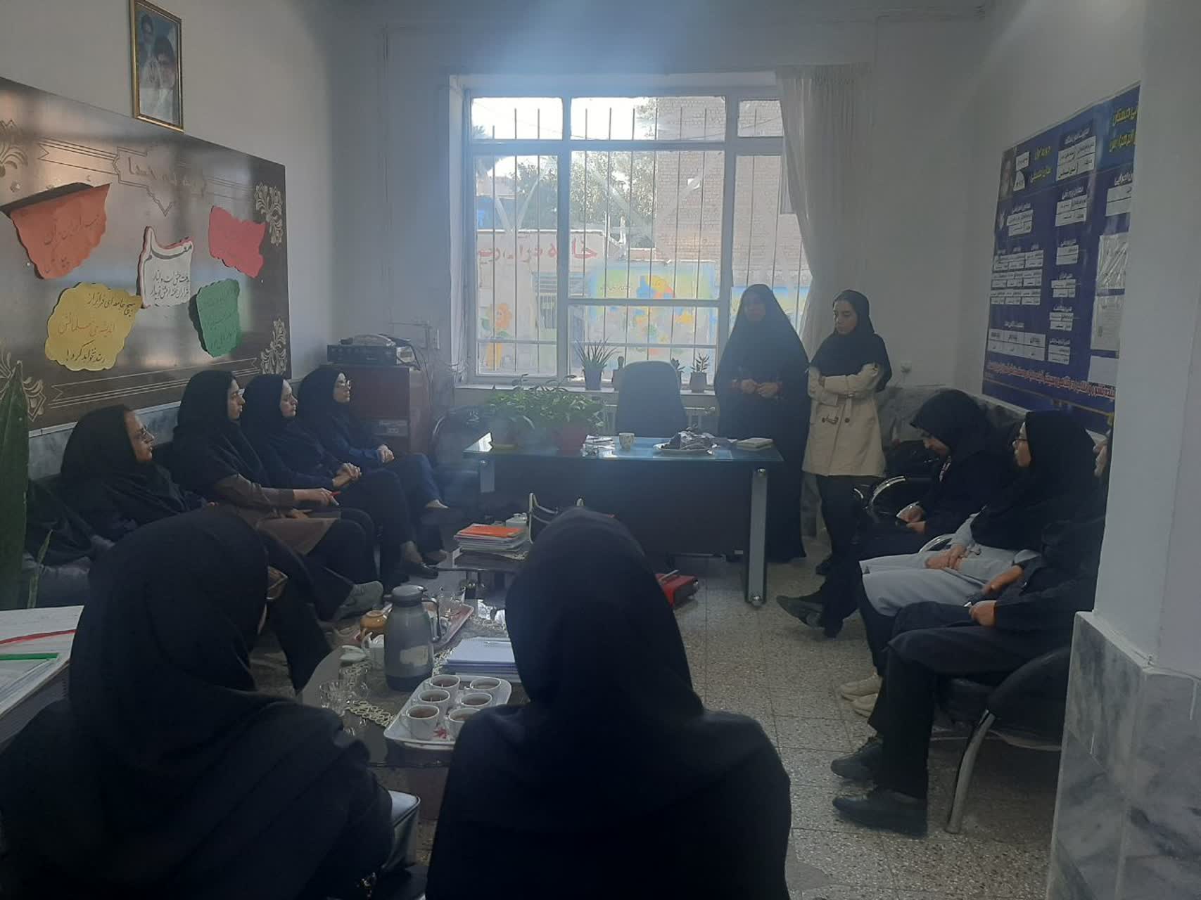 برگزاری جلسه آموزشی آشنایی با سرطان پستان و اهمیت غربالگری برای معلمان دبستان قرآنی الزهرا