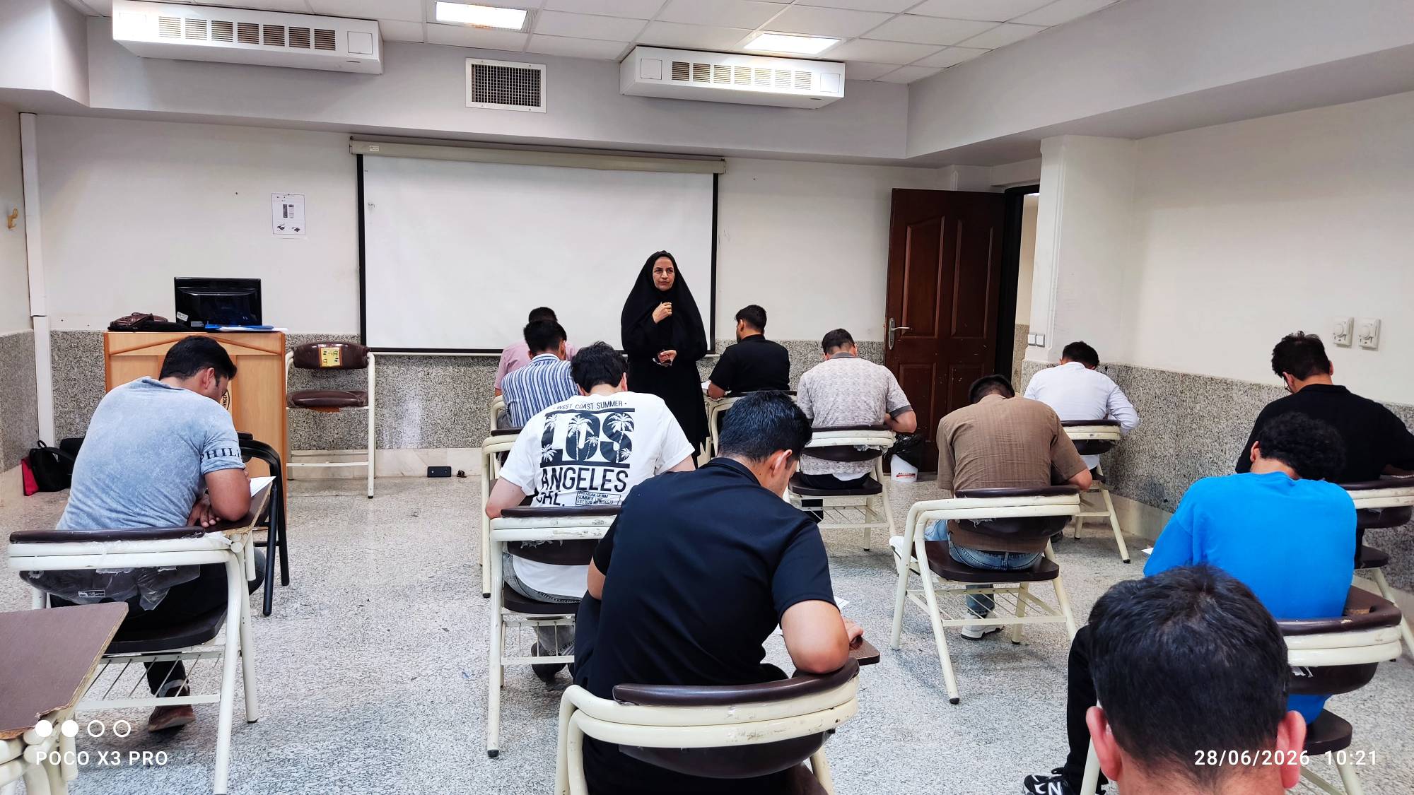 نظارت بر برگزاری امتحانات پایان نیمسال دوم سال تحصیلی ۱۴۰۵-۱۴۰۴