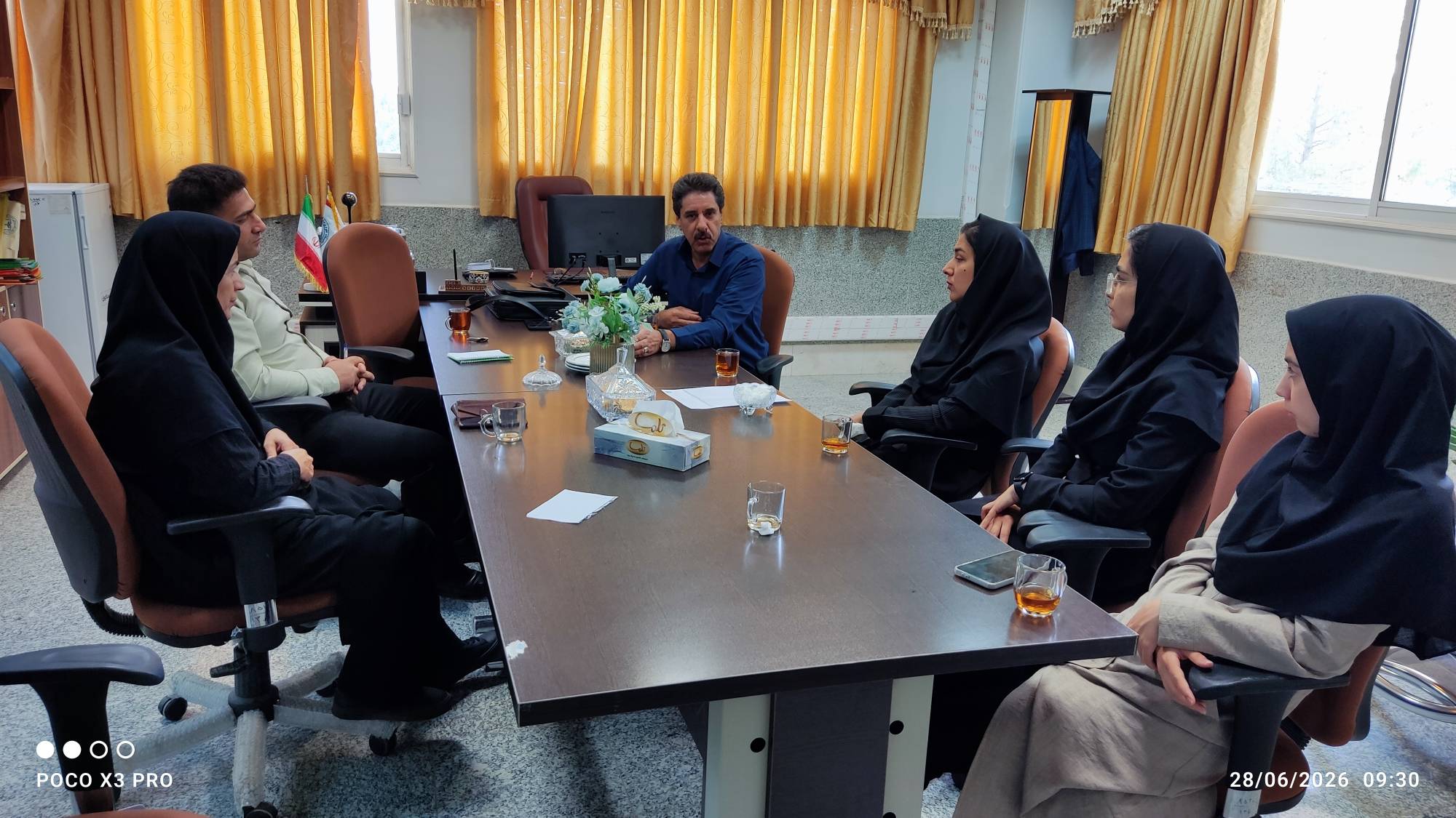 برگزاری جلسه هماهنگی و تأکید بر حسن اجرای امتحانات پایان نیمسال