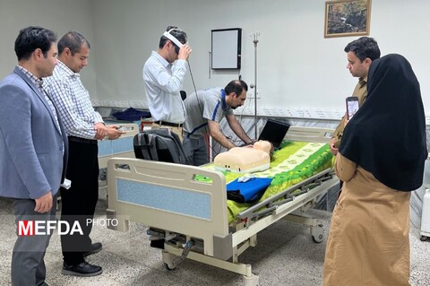 دانشگاه علوم پزشکی گناباد به مولاژ پیشرفته احیای قلبی با فناوری «واقعیت ترکیبی» مجهز شد